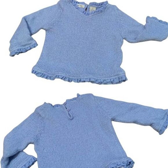 Cherokee 2T Blue Girls Sweater - Picture 3 of 6